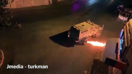 فلسطينيون يتصدون لقوات الاحتلال الإسرائيلي ببلدة بيرزيت في رام الله