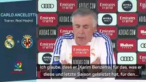 Ancelotti: Benzema hätte Ballon d'Or verdient