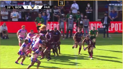 TOP 14 - Résumé Union Bordeaux-Bègles-Stade Français Paris : 37-10 - J02 - Saison 2021/2022