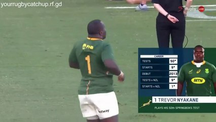 New Zealnd vs South Africa 2021/09/25 First Half