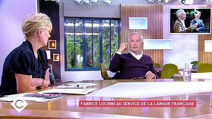 Fabrice Luchini dans "C à vous" sur France 5