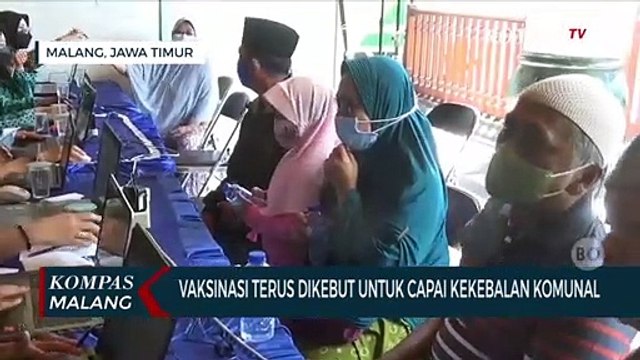 Kota Malang Kejar Target Capaian Vaksinasi