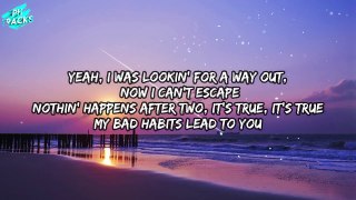 Ed Sheeran - Bad Habits ( Swole Sauce & Diana Inez Cover) [Lyrics]