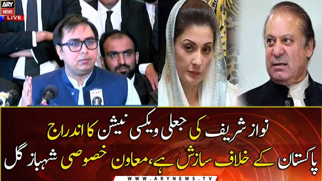 Shehbaz Gill terms Nawaz Sharif's fake vaccination entry a 'conspiracy against Pakistan'