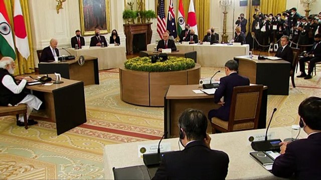 Лидеры QUAD договорились укреплять безопасность в Индо-Тихоокеанском регионе