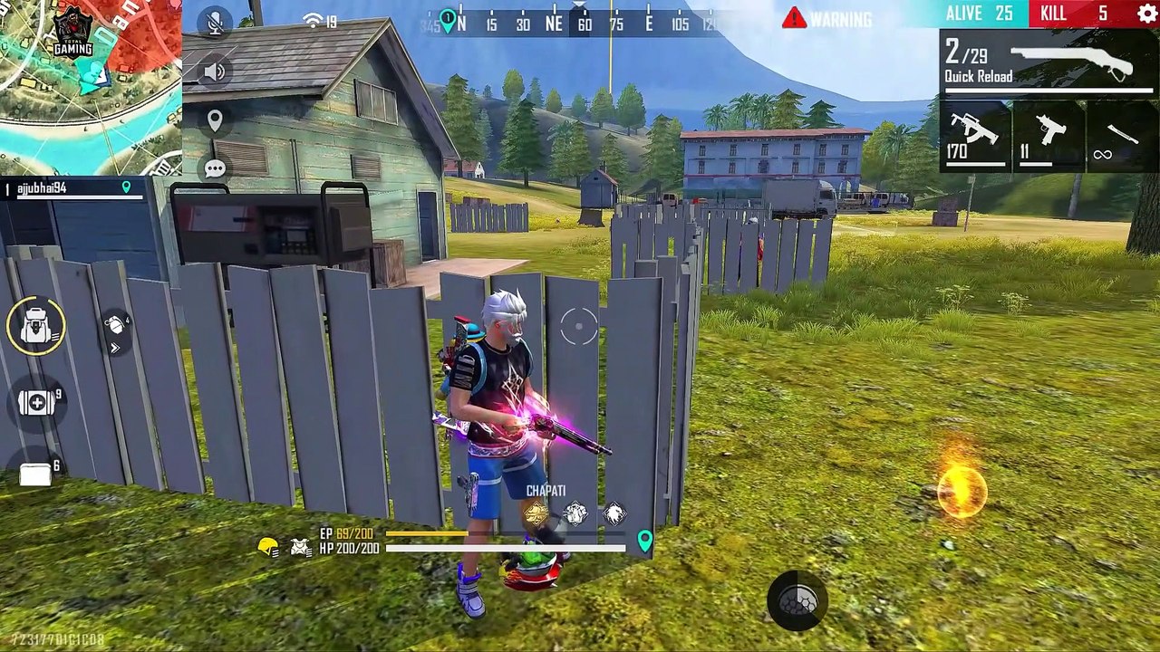 Solo Vs Squad 19 Kill Ajjubhai Op Groza and ShotGun Gameplay - Garena Free Fire- Total Gaming