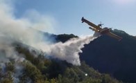 Ascoli Piceno - Vasto incendio in località Venagrande (25.09.21)