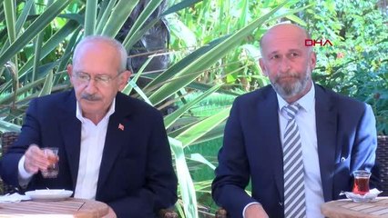 KEMAL KILIÇDAROĞLU ADALAR'DA FELSEFE SEMPOZYUMA KATILDI