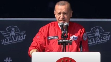Erdoğan Teknofest’te konuştu: Sözde elit, özde lümpen bu kifayetsiz güruhu iyi tanıyorsunuz
