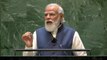 PM Narendra Modi address UN General Assembly speaks on Covid