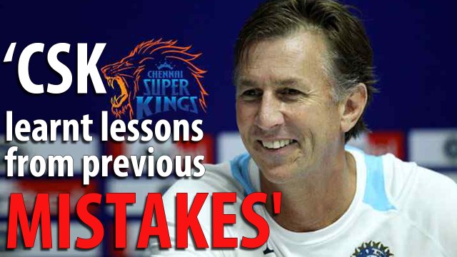 CSK learnt lessons from IPL 2020 mistakes says, bowling coach Eric Simmons