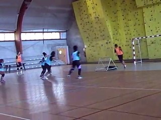 Une action de l'entrainement du samedi 25 Septembre avec Camille, Trevor, Charlie et Nicolas en visite dans l'Est.