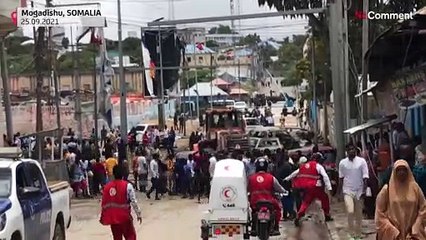 Mogadişu'da bomba yüklü araçla düzenlenen saldırıda 8 kişi öldü