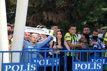 Fenerbahçe Hatay'da coşkuyla karşılandı