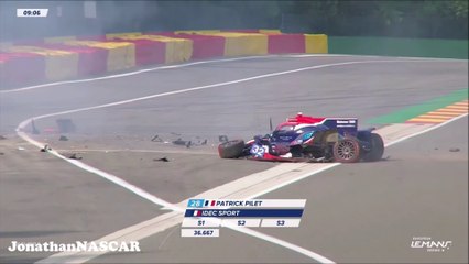 Nico Jamin Big Crash Spa 2021 ELMS