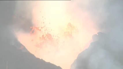El volcán continúa en fase altamente explosiva