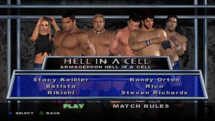 HCTP Stacy Keibler(ovr 100) vs Batista vs Rikishi vs Randy Orton vs Rico vs Steven Richards