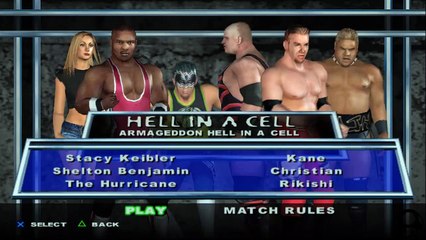 HCTP Stacy Keibler vs Shelton Benjamin vs The Hurricane vs Kane vs Christian vs Rikishi