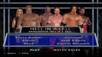 HCTP Stacy Keibler vs Rikishi vs Hawk vs Christian vs Sean O'Haire vs Shelton Benjamin