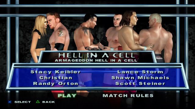 HCTP Stacy Keibler vs Christian vs Randy Orton vs Lance Storm vs Shawn Michaels vs Scott Steiner