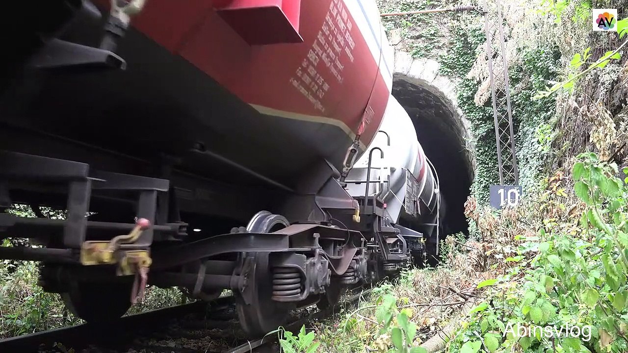 Railway Tunnels in Serbia-Train in Tunnels  | Belgrade - Mala Krsna - Nis railway line