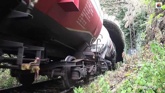 Railway Tunnels in Serbia-Train in Tunnels | Belgrade - Mala Krsna - Nis railway line