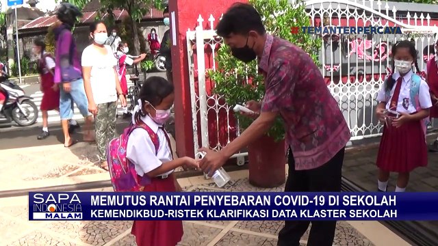 Muncul Klaster Sekolah, Mendikbud: PTM Tidak Diundur, Tapi Sekolahnya yang Ditutup