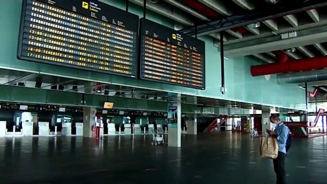 Аэропорт на испанском острове Пальма приостановил работу