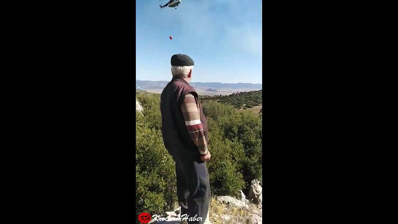Kuşbaba’da orman yangını