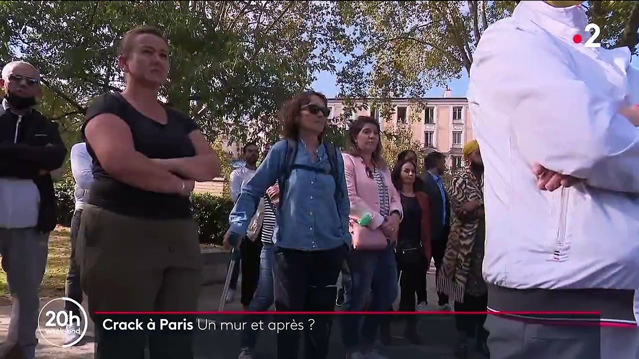 Crack : un mur érigé entre Paris et la commune de Pantin pour empêcher l'installation des toxicomanes