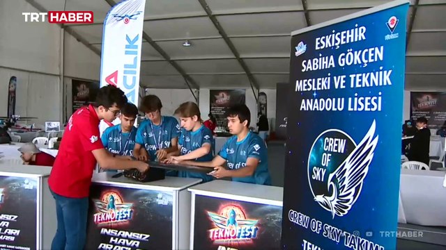 TEKNOFEST'te TRT standına ilgi devam etti