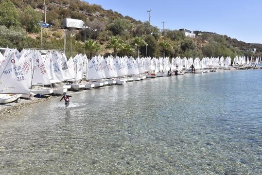 TYF 2021 Optimist Türkiye Şampiyonası, Bodrum'da başladı