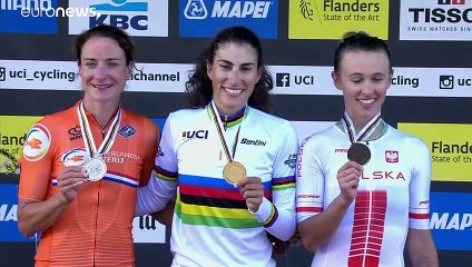 Η Ελίζα Μπαλσάμο παγκόσμια πρωταθλήτρια στην ποδηλασία δρόμου των γυναικών