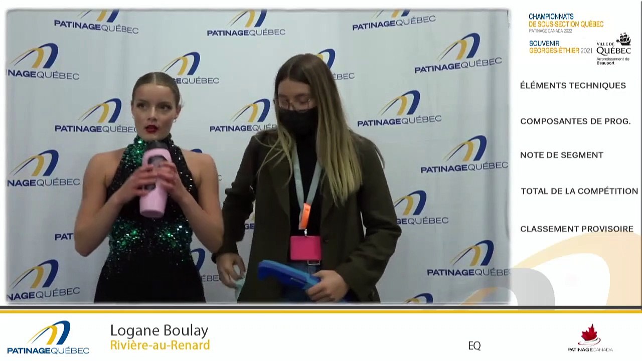 CSS 2022 et SGE 2021 - Novice Dames Groupe 2 Prog. Court - Junior Danse Rythmique - Senior Danse Rythmique