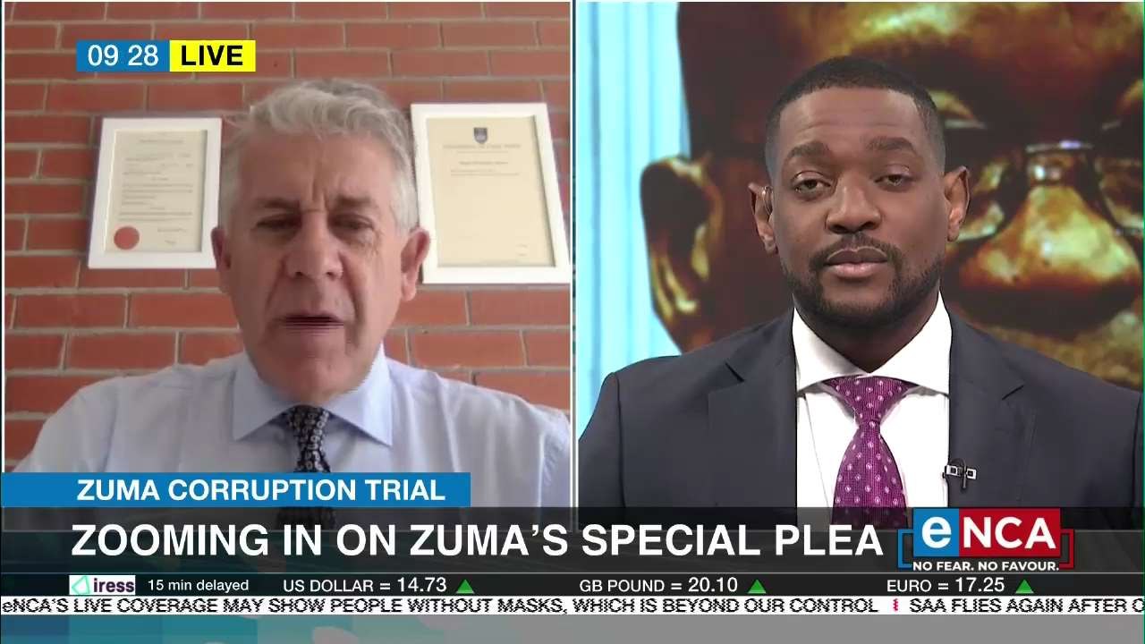 Zooming in on Zuma's special plea