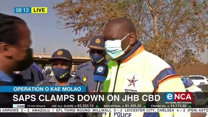 Saps clamps down on crime in Gauteng