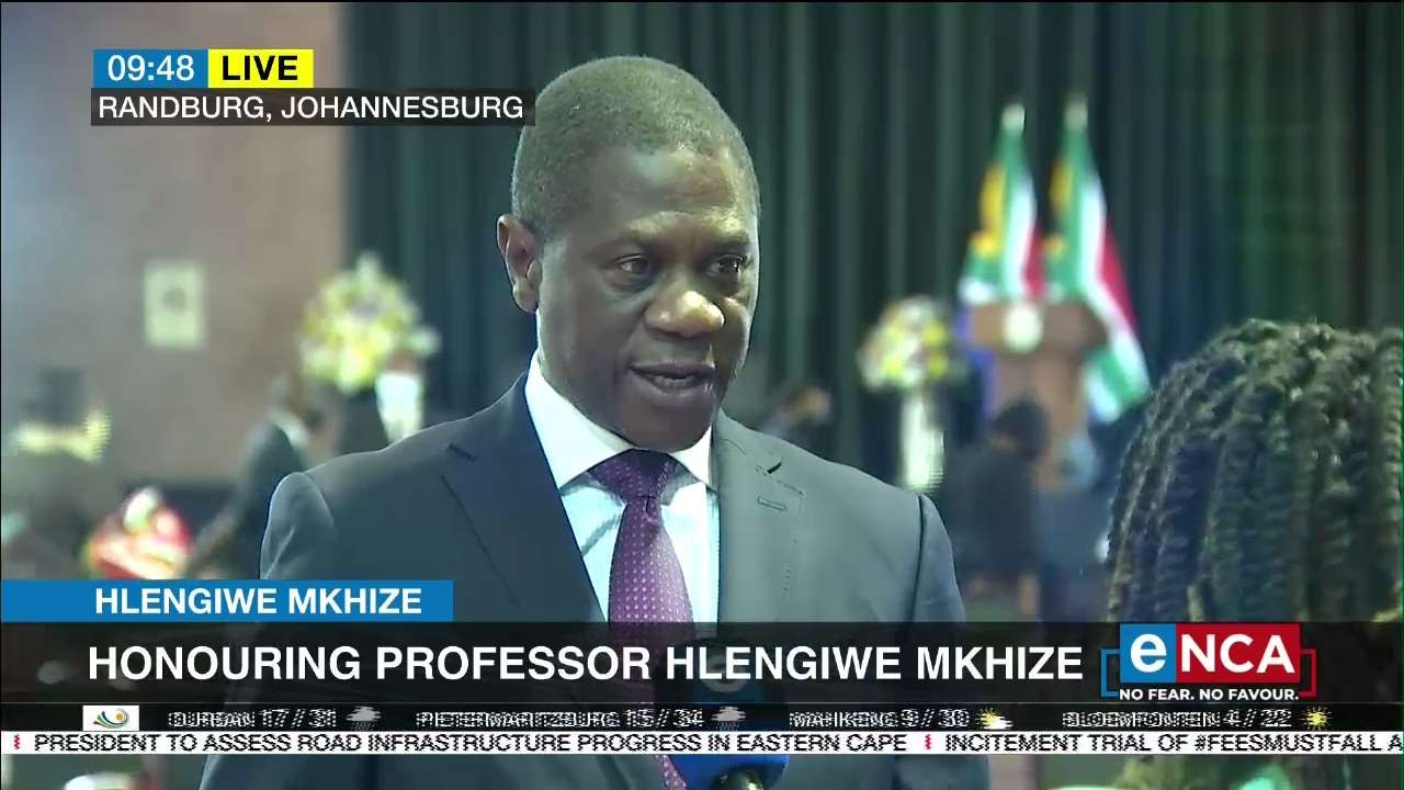 Govt holds memorial service for Prof Hlengiwe Mkhize