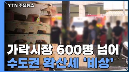 가락농수산물시장 집단감염 600명 넘어...수도권 확산세 '비상' / YTN