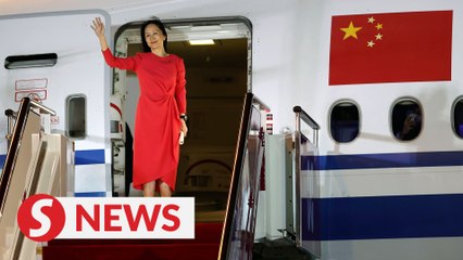 China welcomes Huawei executive home