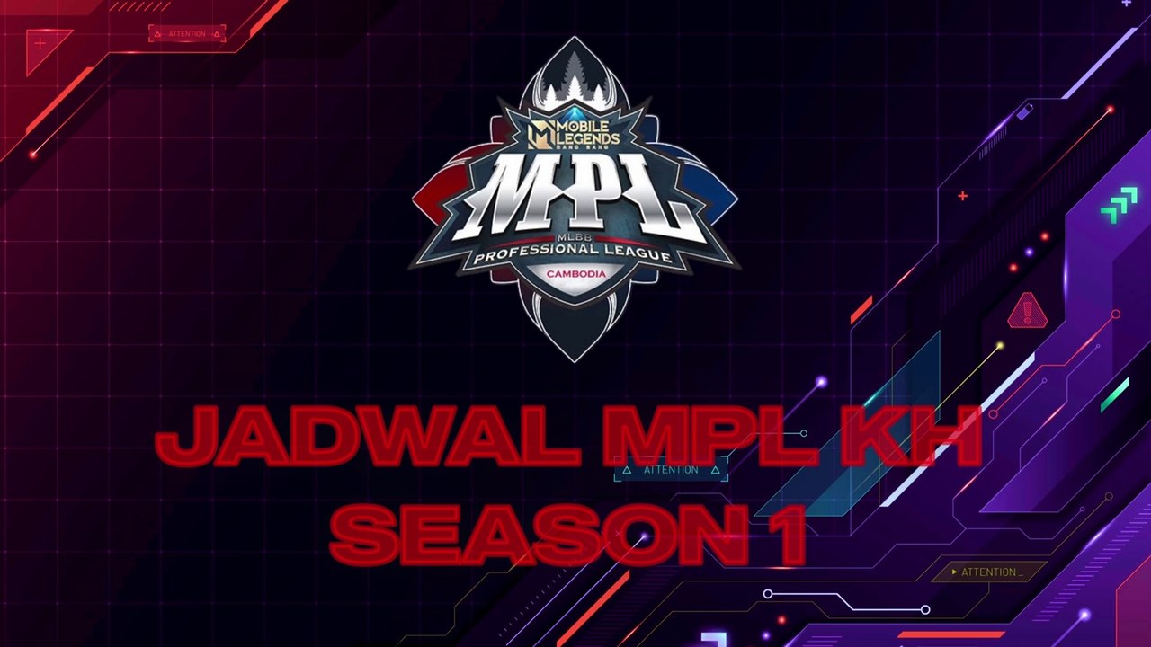 Jadwal MPL KH Season 1 | Schedule MPL KH S1 Week 1 - 4