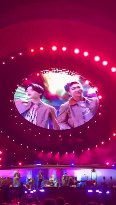 Coldplay  x BTS virtual participation  ‘ My Universe ‘  Performance