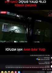 The devil enters the house to catch the person caught on camera