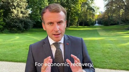 Download Video: Emmanuel Macron - Son annonce pendant Global Citizen Live : Le Président annonce doubler le nombre de vaccins donnés aux pays pauvre