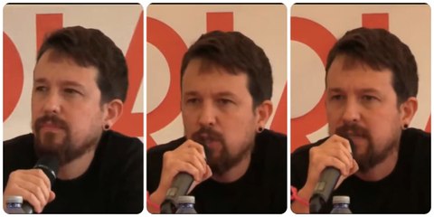 A Pablo Iglesias ya no le respetan ni sus acólitos: así fue escrachado en la fiesta del PCE