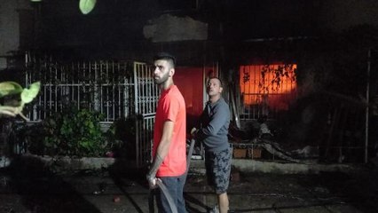 BURSA'DA 4 KATLI APARTMANDA YANGIN