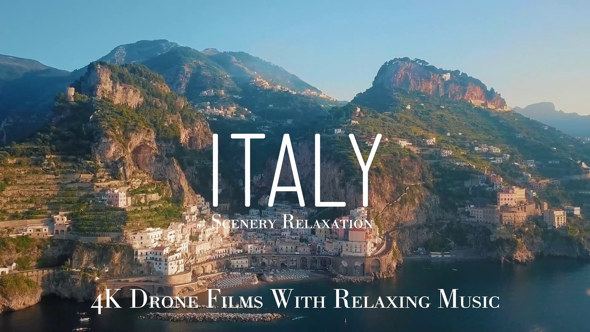 Italy 4K - Scenery Relaxation Film - Scenic Drone Film With Calming Music  (Part-1) - video Dailymotion