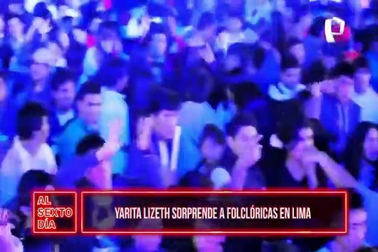 Yarita Lizeth sorprende a folklóricas en el Centro de Lima