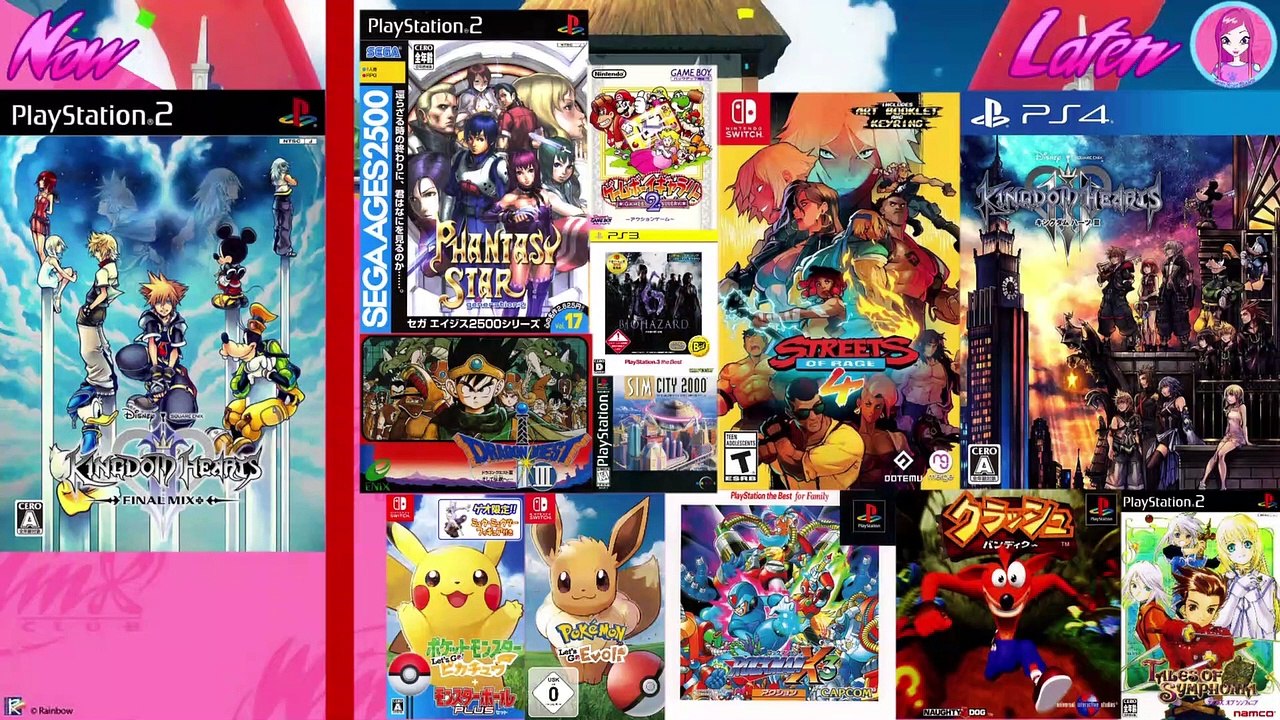 Kingdom Hearts Ⅱ: Final Mix (PS2) 【ROXY】 2021-09-05X; Part 1-Welcome to Twilight Town-001