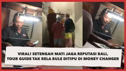 Viral! Setengah Mati Jaga Reputasi Bali, Tour Guide Tak Rela Bule Ditipu di Money Changer