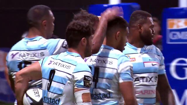 TOP 14 - Essai de Camille CHAT (R92) - Racing 92 - LOU Rugby - J04 - Saison 2021/2022